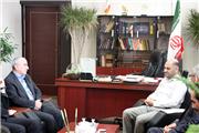 نشست فرماندار بهارستان با معاون سازمان صنعت، معدن و تجارت استان تهران