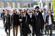 تشرف گروهی از طلاب جامعه‌المصطفی استان قم به حرم مطهر رضوی