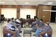 جلسه شهردار صالحیه با پیمانکاران پروژه های شهری