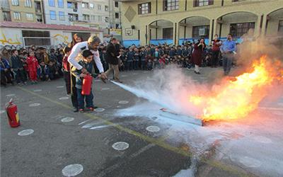 اقدامات سازمان آتش نشانی وخدمات ایمنی در حوزه آموزش وپژوهش در 9ماهه اول سال 97