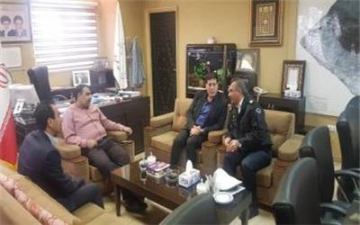 دیدار فرمانده پلیس راه آزاد راه تهران- ساوه با فرماندار رباط کریم