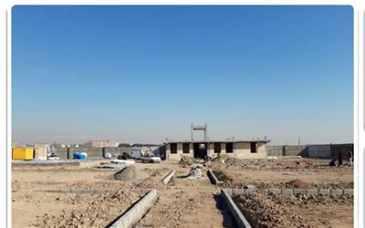 تکمیل محوطه سازی اولین گلخانه شهر صالحیه