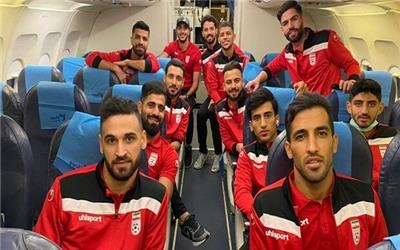 کاروان تیم ملی فوتبال ایران راهی لبنان شد