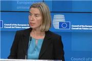 موگرینی:همکاری اروپا با اعراب هیچگاه تا این حد مهم نبوده است