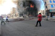 آتش سوزی گسترده کارگاه مبل در شهریار منجر به مصدوم شدن چهار آتش نشان و یک شهروند گردید
