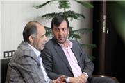 دیدار مدیر کل نهاد کتابخانه های استان تهران با فرماندار بهارستان