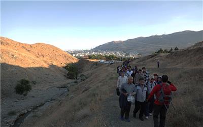 برگزاری اردوی کوهنوردی شهروندان شهر اندیشه در کوه های کلاک البرز