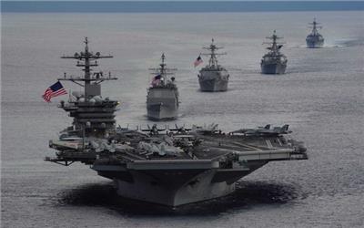 ناوگان دریایی آمریکا به توقیف نفتکش درخلیج فارس واکنش نشان داد