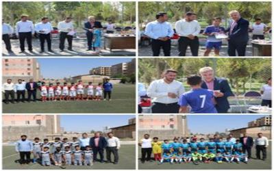 اختتامیه مسابقات لیگ فوتبال نوباوگان نصیرشهر با حضور رئیس شورای اسلامی شهر