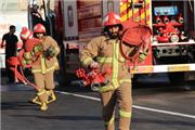 نایب قهرمانی آتش نشانی وحیدیه در دومین دوره مسابقات آبرسانی آتشنشانان استان تهران