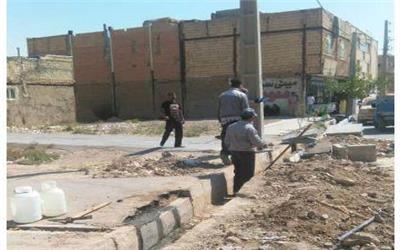 خروج 20 کوچه از بن بست با نصب پل های بتنی توسط شهرداری گلستان