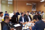 جلسه سرپرست شهرداری شهریار با پرسنل کنترل و نظارت