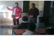 برگزاری کارگاه آموزشی ایمنی و آتش نشانی در مدارس شهرصالحیه