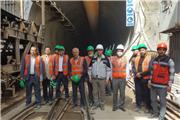 بازدید مدیرکل دفتر فنی استانداری تهران از پروژه مترو اسلامشهر