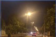 تامین روشنایی بلوار شهید مسعود درخشان (تعاون) در شهریار
