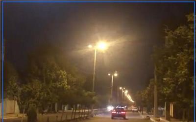 تامین روشنایی بلوار شهید مسعود درخشان (تعاون) در شهریار