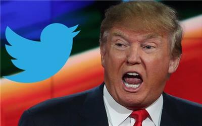 توئیتر پیام ترامپ را برچسب «دستکاری شده» زد