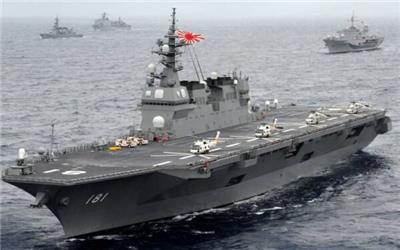 ژاپن سه رزم‌ناو به دریای چین جنوبی فرستاد