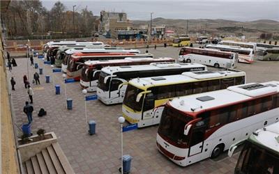 مسافران اتوبوس‌های بین شهری 43 درصد کم شد