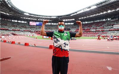 اقدام معنوی پرتاپگر طلایی ایران در پارالمپیک توکیو