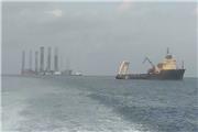 نشت نفت در یک پایانه نفتی؛ خطر آلودگی دریایی در سواحل گابن