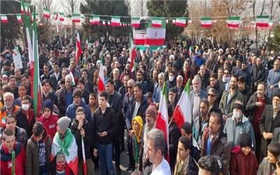 مردم ملارد ،شهریار و شهر قدس در راهپیمایی 22 بهمن شرکت گسترده داشتند